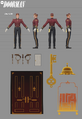 The Doorman reference sheet