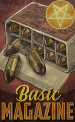 The poster for Basic Magazine