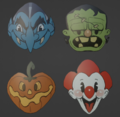 Halloween masks