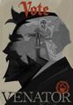 "Vote for Venator" poster/spray from the 1/23/26 major update.