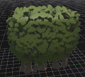 "Shrub Wall" model