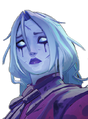 Critical health portrait for Vindicta.