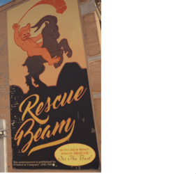 Rescue Beam Promotional Poster, found on the Map.