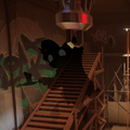 Rem's shadow in the hideout
