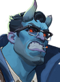 Gloat portrait for Abrams