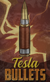 Poster for Tesla Bullets.