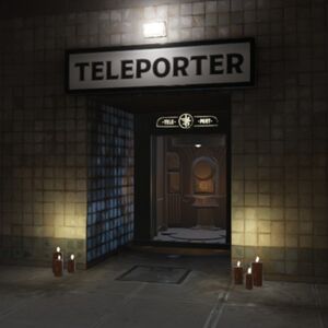 Teleporter to travel between mid lanes